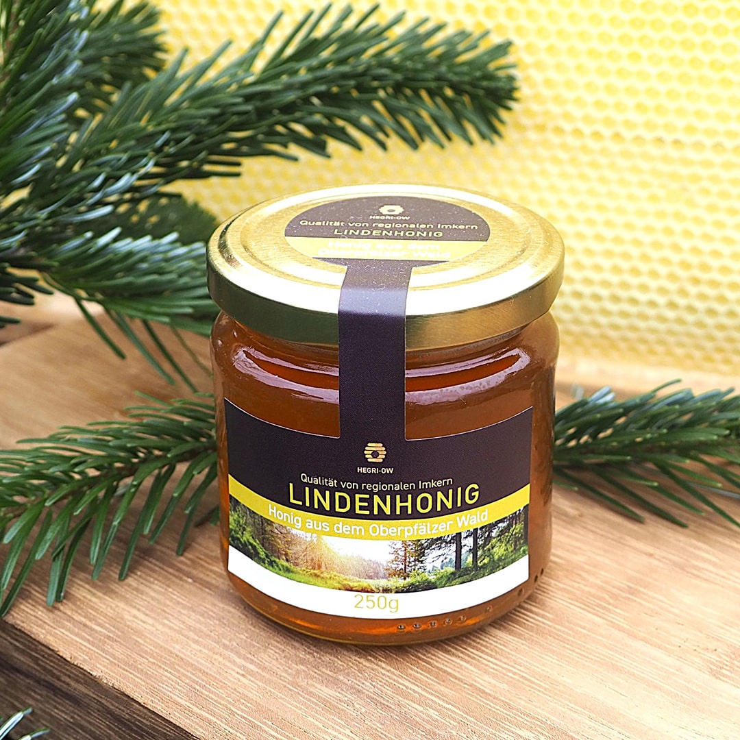 1-Lindenhonig 250g, 28.02 Lindenhonig – Bild 1
