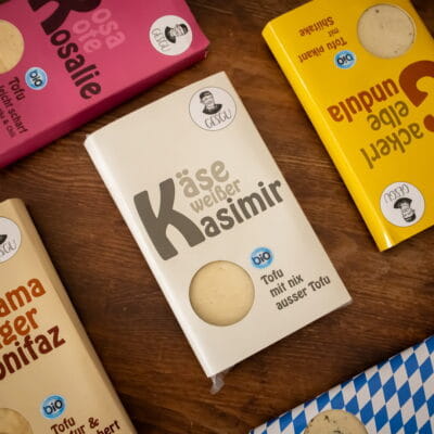 Natur Tofu "Käse weißer Kasimir" und weitere Tofu Sorten
